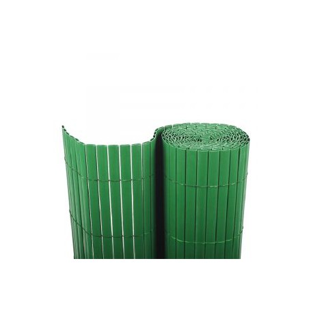 CAÑIZO PVC VERDE DOBLE CARA VERDE