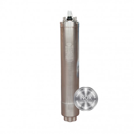 MOTORES EN BAÑO DE AGUA 6" REBOBINABLE ACERO INOX