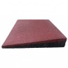 LOSETA INFANTIL BISELADA ROJO 50X25X4CM