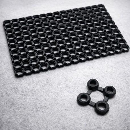 PAVIMENTO ENCASTRABLE 16MM CON CONECTOR